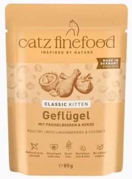 Catz Finefood Classic Kitten Drób (N.03) saszetka 85g