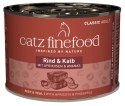 Catz Finefood Classic Wołowina i cielęcina (N.07) puszka 200g