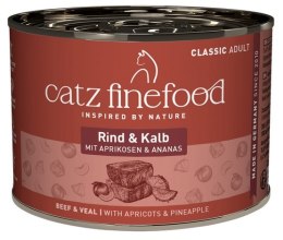 Catz Finefood Classic Wołowina i cielęcina (N.07) puszka 200g