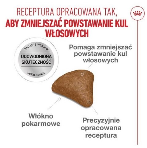 Royal Canin Hairball Care karma sucha dla kotów dorosłych, eliminacja kul włosowych 2kg