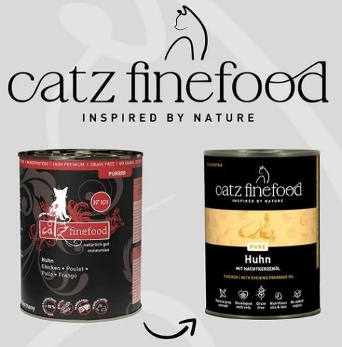 Catz Finefood Pure Drób (Purrrr N.103) puszka 400g