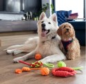 Dingo Zabawka dla psa - Ringo zaplatane Energy 18cm czerwone