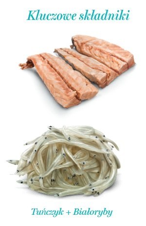 Amanova Cat Tuna & Whitebaits - tuńczyk i białoryby w bulionie puszka 70g [09]
