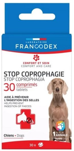 Francodex Stop Koprofagia tabletki dla psa 30szt.