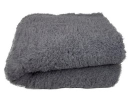 BUBA Dry Bed Legowisko bez antypoślizgów 28mm 100x75cm szare z zielonym spodem [A104]