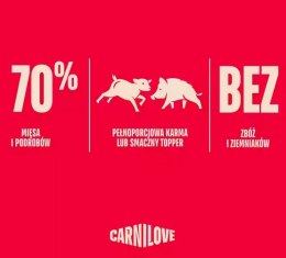 Carnilove Dog Lamb & Wild Boar Adult - jagnię i dzik puszka 400g