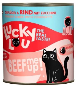 Lucky Lou Lifestage Adult Drób i wołowina puszka 800g
