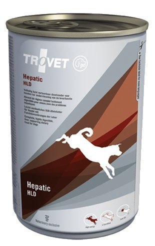 Trovet HLD Hepatic dla psa puszka 400g