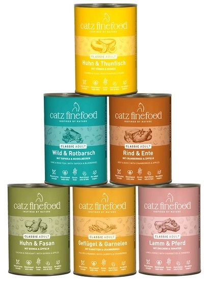 Catz Finefood Classic Collection II puszki multipack N.15-25 6x400g