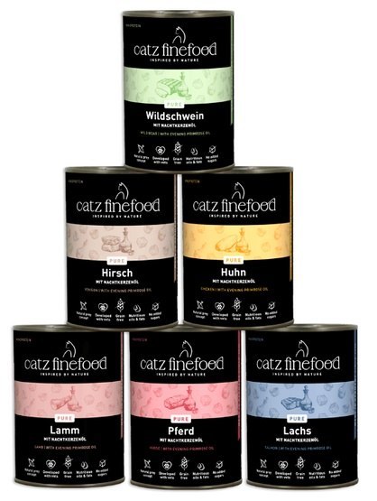 Catz Finefood Purrrr Collection II puszki multipack 6x375/400g