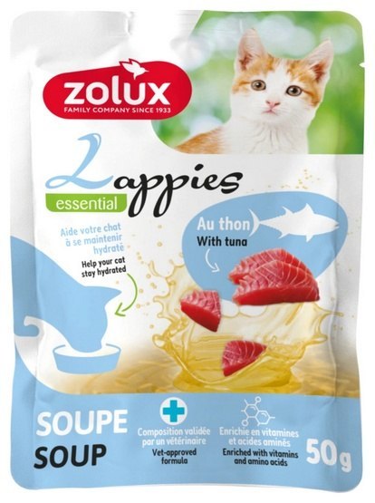 Zolux Lappies Przysmak dla kota - zupa z tuńczykiem 50g